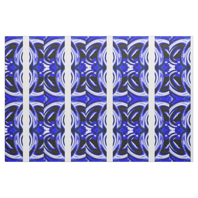 Tissu Imaginaire bleu (Fat Quarter)
