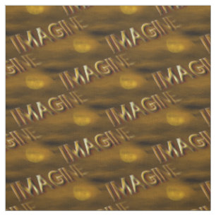 Tissu Imaginez Imaginaire Lune Motif inspirationnel