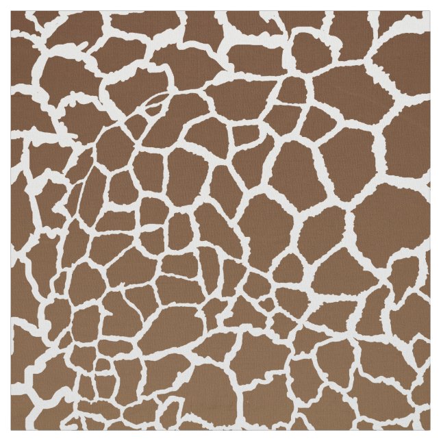 Tissu Impression de girafe (Échantillon)