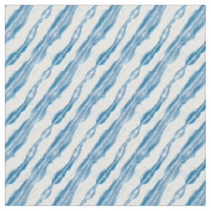 Tissu Impression de style Shibori japonais bleu à l'aqua