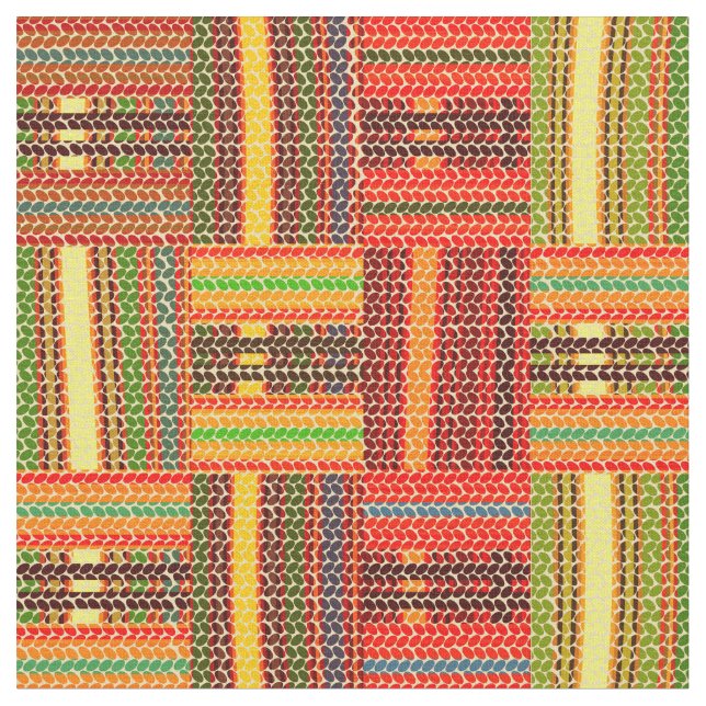 Tissu imprimé kente african (Fermer)