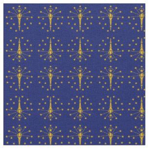 Tissu Indiana Flag & America State Fabric/USA