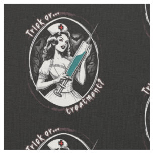 Tissu Infirmière d'Halloween