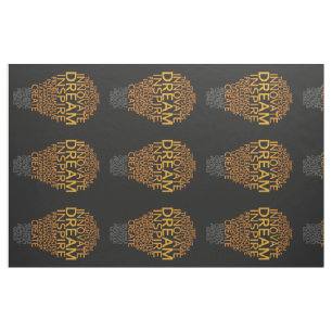 Tissu inspiré de coutume d'ampoule