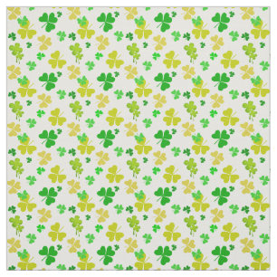 Tissu irlandais trois motif feuille