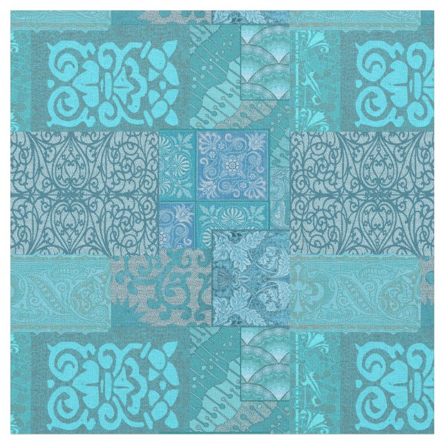 Tissu Isabella Blue (Fermer)