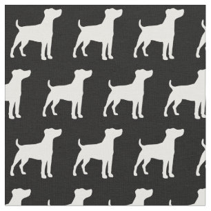 Tissu Jack Russell Terrier Silhouette Pet