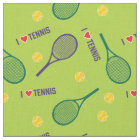 J'aime le tennis sur le vert frais