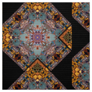 Tissu Jardin de mosaïque