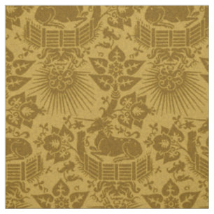 Tissu Jardin Renaissance Unicorn, Topaz