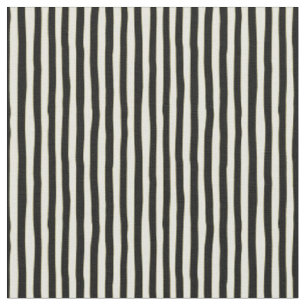Tissu Jaune clair et rayures bancales noires