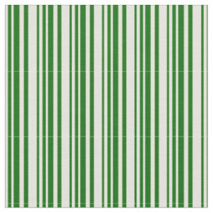 Tissu Jaune clair et vert foncé Lait/Motif rayé