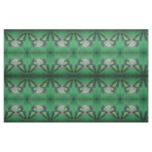 Tissu Jazz Age Showgirl Flapper portant des ailes papill