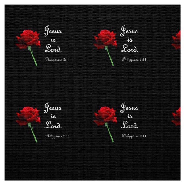 Tissu Jésus est seigneur Fabric (Échantillon)