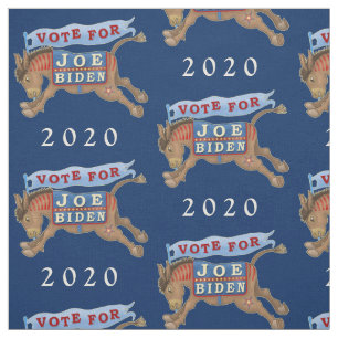 Tissu Joe Biden pour le président démocrate Donkey 2020