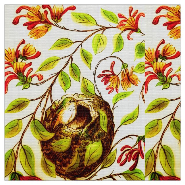 Tissu Joie de Colibri (Échantillon)