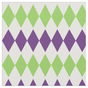 Tissu Joker de diamant sur le blanc