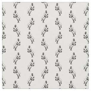 Tissu Joueur de baseball Vintage COULEUR DE CORRESPONDAN