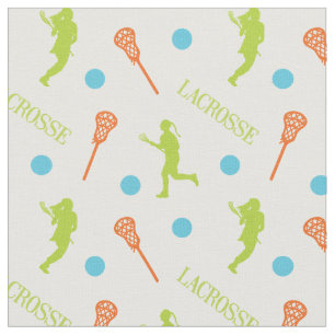 Tissu Joueuse de crosse Tropical brillante Motif