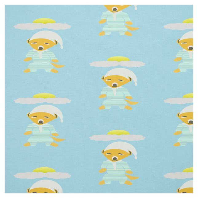 Tissu Jour de Groundhog (Échantillon)