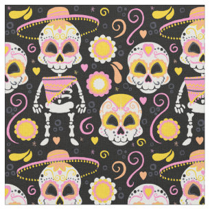 Tissu Jour du Motif mort