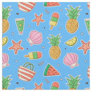 Tissu Jours de Plage