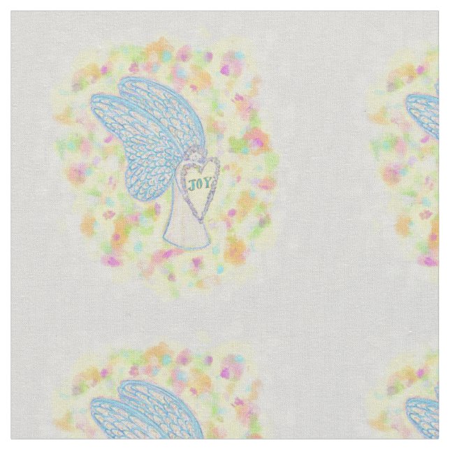 Tissu Joy Guardian Angel Fabric Matériel d'art (Fermer)