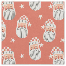 Joyeux Noël - visage de Père Noël nurserie hiver É