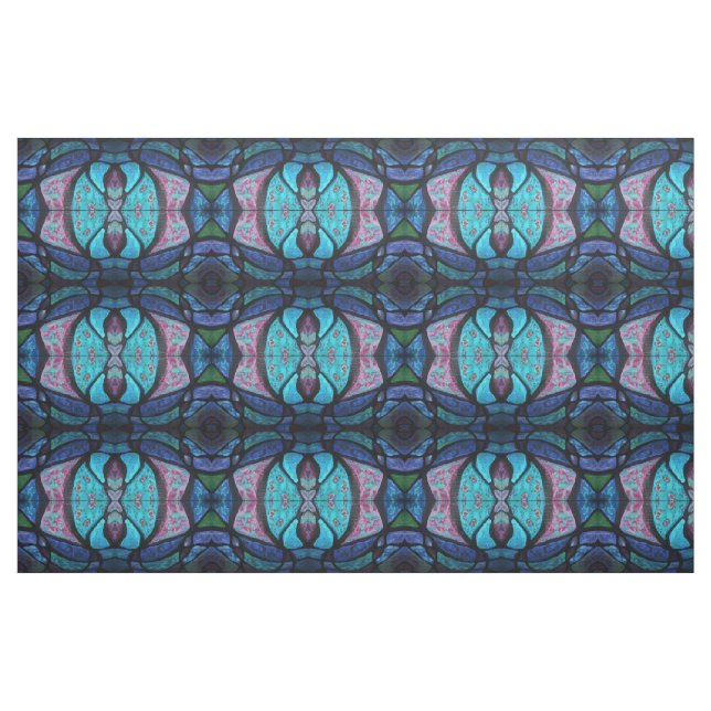 Tissu Kaléidoscope en verre (Fat Quarter)