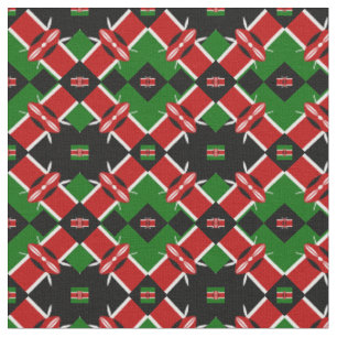 Tissu Kenya Flag & Kenya Trendy Fabric/fashion