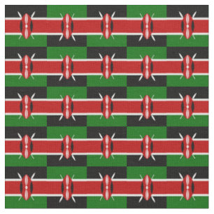 Tissu Kenya & Kenya Drapeau, mode, voyage/sport