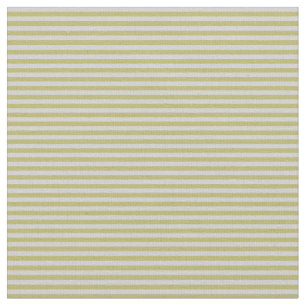 Tissu Khaki foncé et rayures gris clair