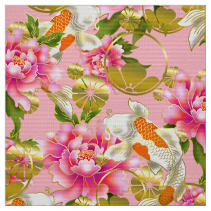 Tissu kimono motif japonais