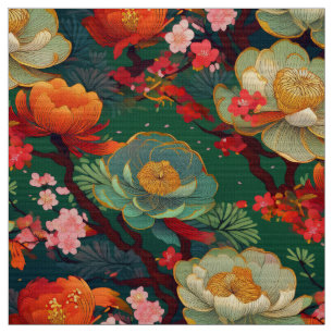 Tissu kimono motif japonais
