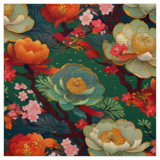Tissu kimono motif japonais