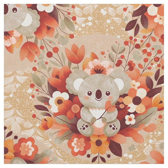 Tissu Koala Cuties (Fermer)