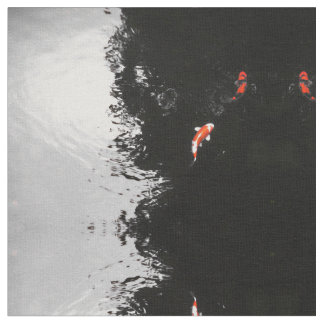 Tissu Koi monochrome