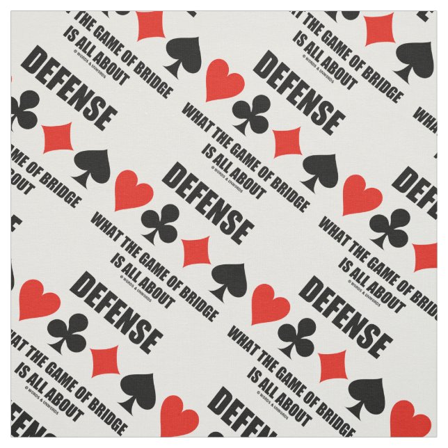 Tissu La Défense, Le Jeu Du Pont (Échantillon)