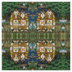 Tissu La femme de Nez Perce