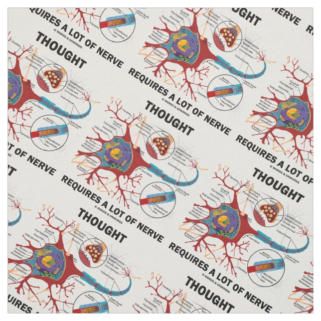 Tissu La pensée exige beaucoup de synapse de neurone de (Échantillon)
