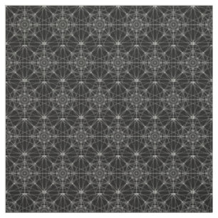 Tissu La troisième géométrie sacrée dimensionnelle