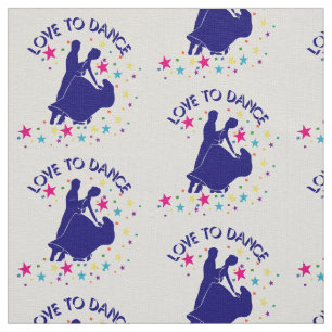 Tissu L'amour pour la danse