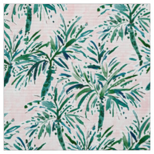 Tissu L'aquarelle de VACAY VOCAB rougissent des paumes