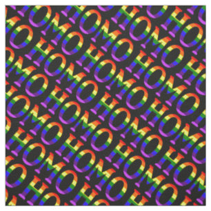 Tissu L'arc-en-ciel gai coloré colore homo le motif