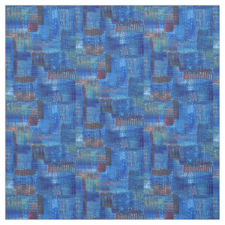 Tissu L'art bleu Indigo Sashiko Boro