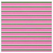 Lavande, vert foncé et lignes de couleur rose chau