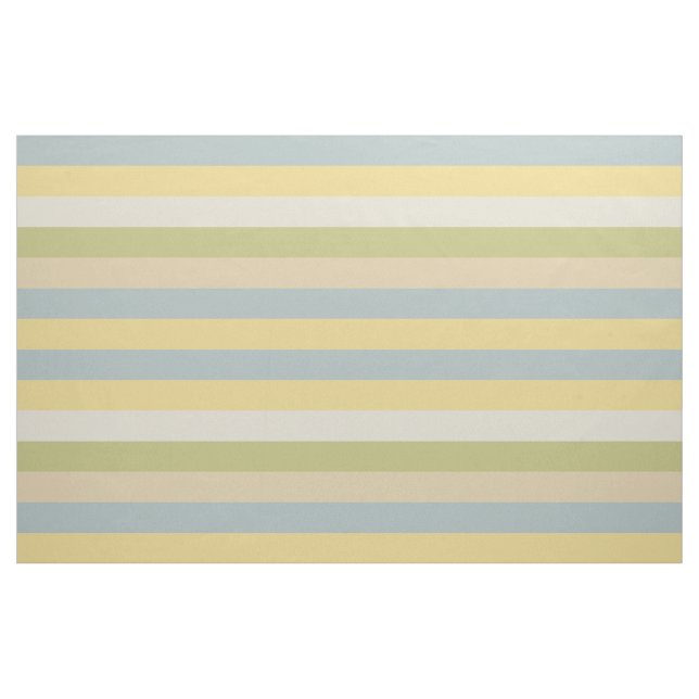 Tissu Lazy Summer Color Stripes Motif Fabric (Fat Quarter)