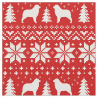 Le berger australien silhouette le motif de Noël