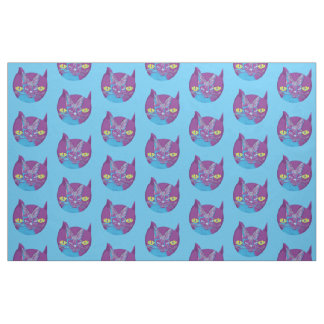Tissu Le chat de Schrodinger, artistique