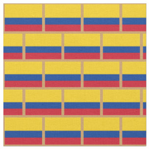 Tissu Le drapeau colombien et la mode colombienne Fabric